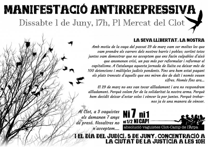 Manifestació 1 de juny