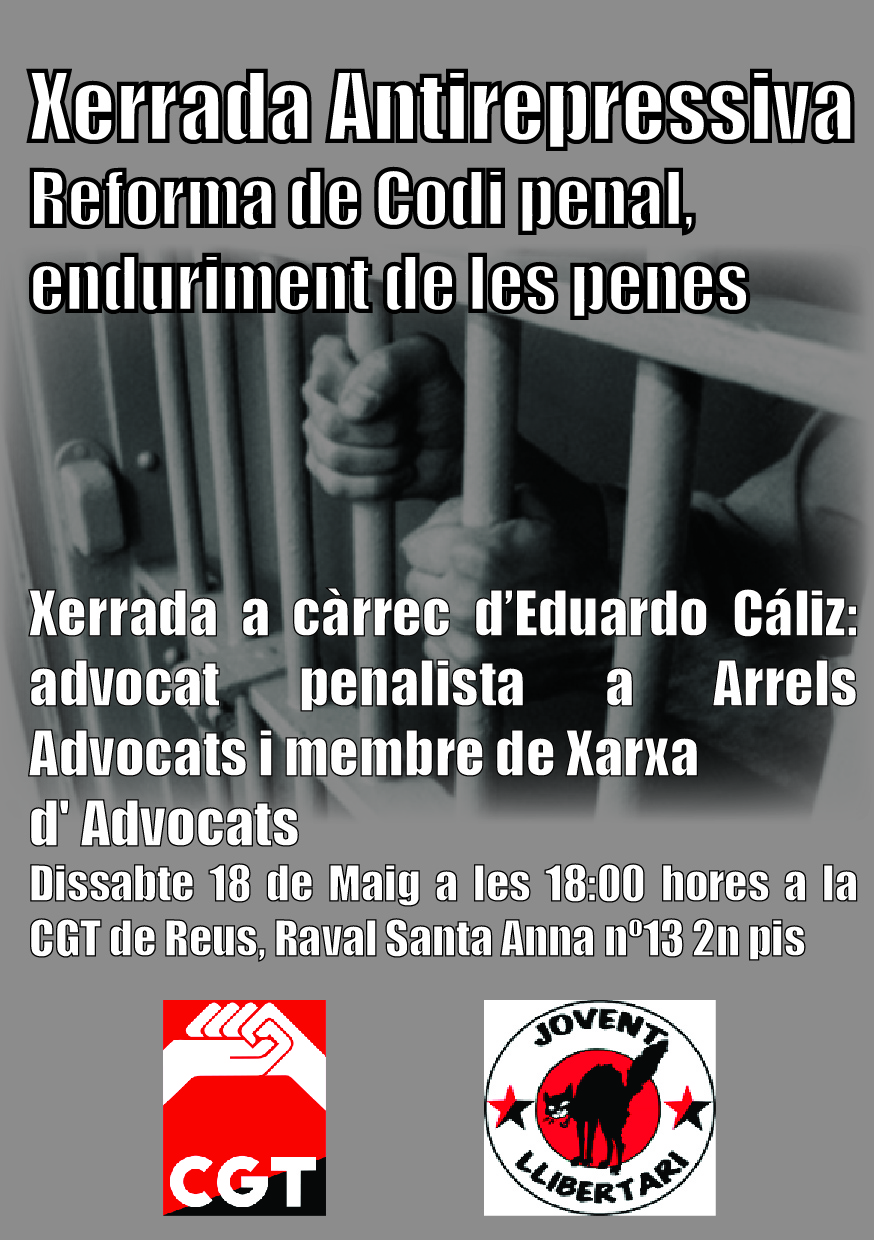 cartell xerrada