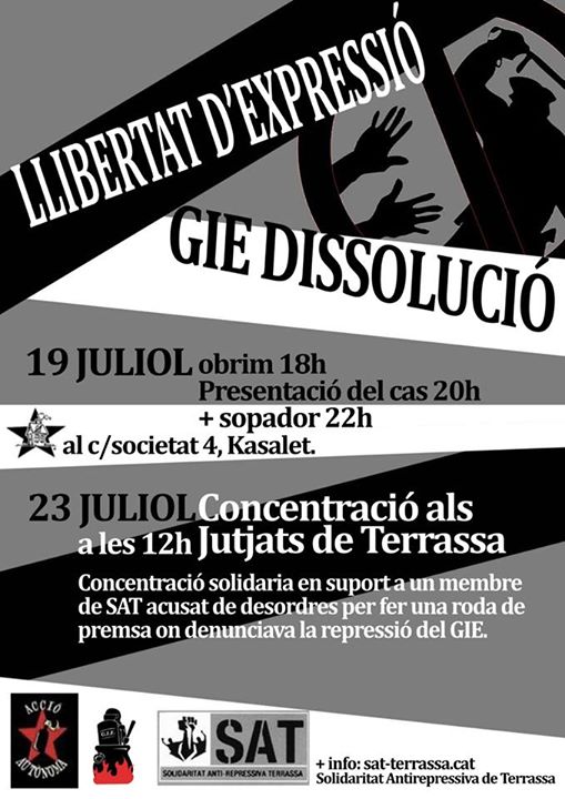 Cartell concentració