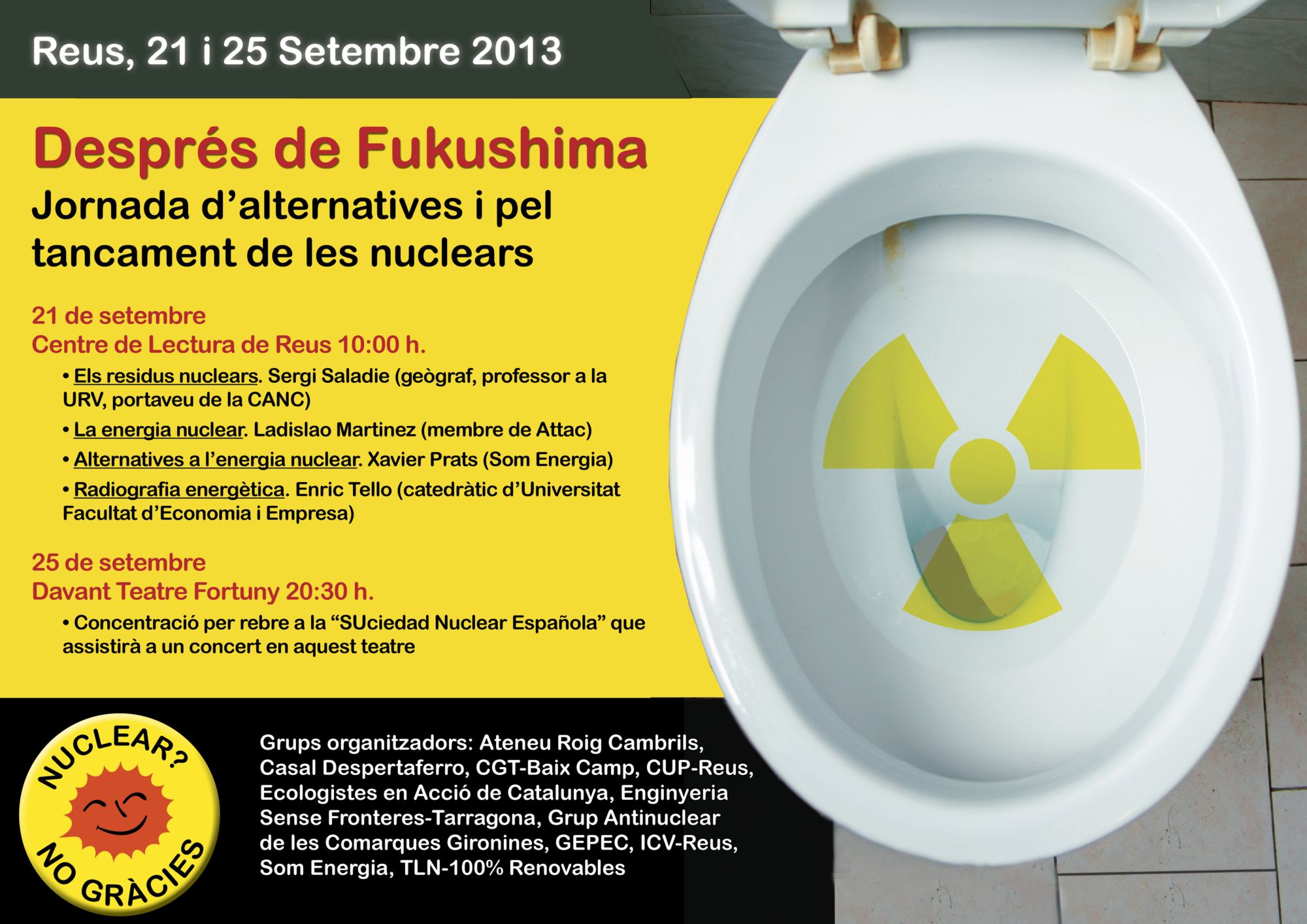 Cartell actes antinuclears Reus