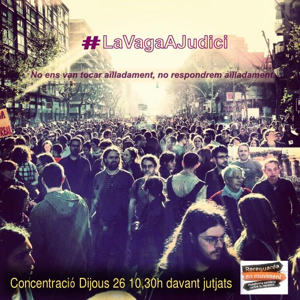 Cartell concentració 26S