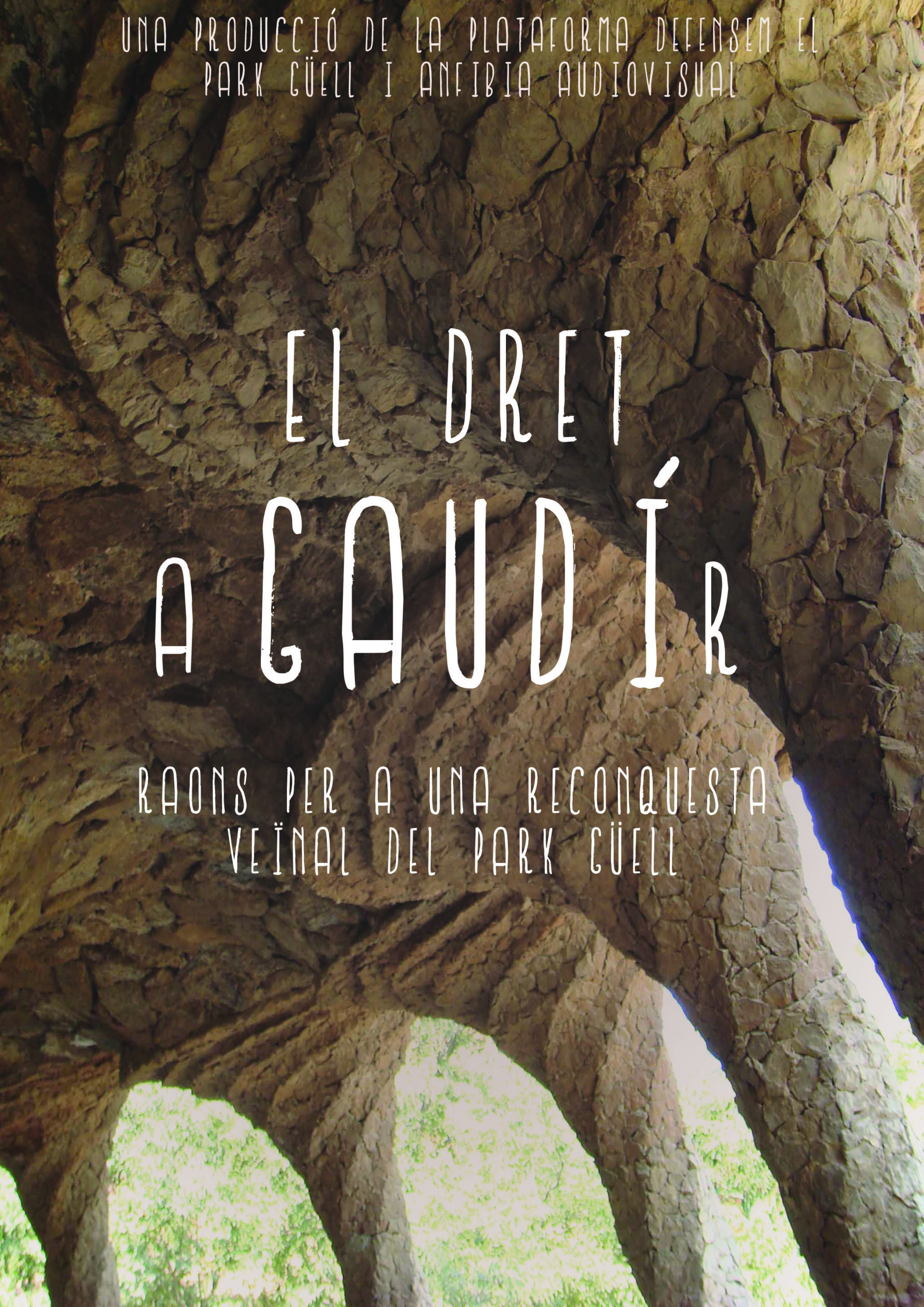 Cartell Dret a Gaudi(r)