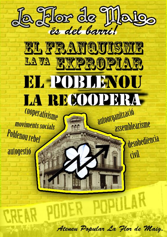 Cartell campanya La Flor de Maig