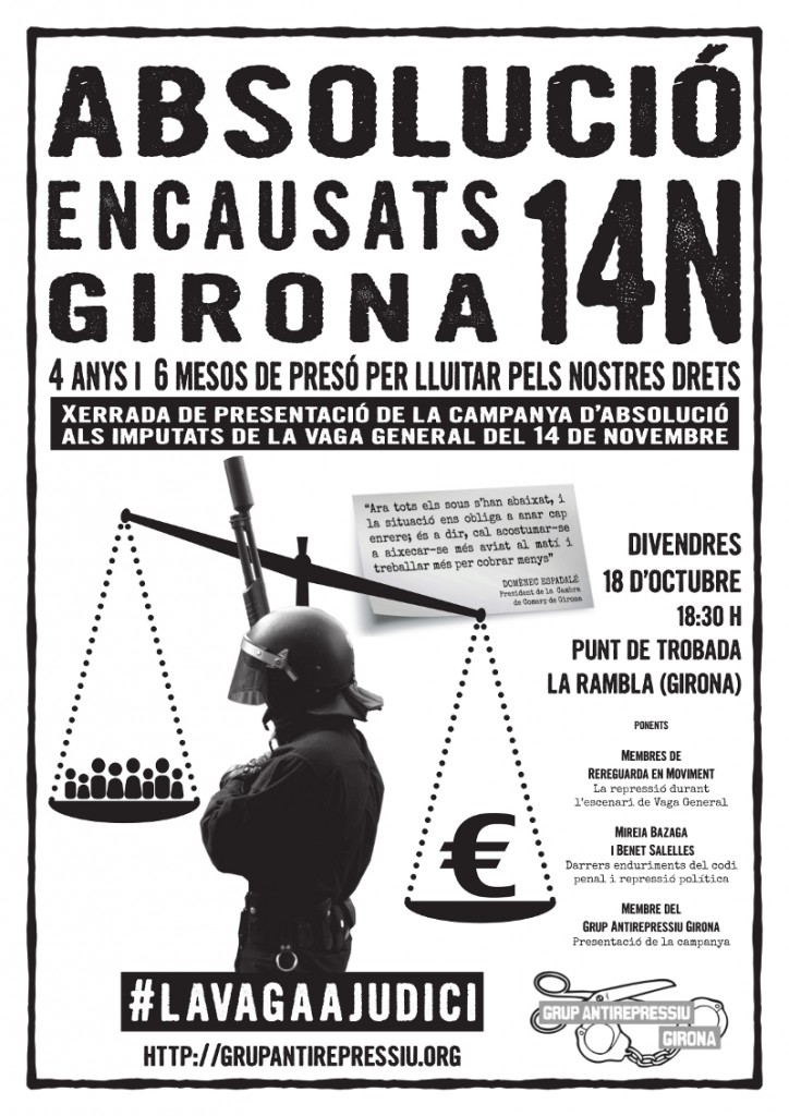 Cartell 18 d'octubre