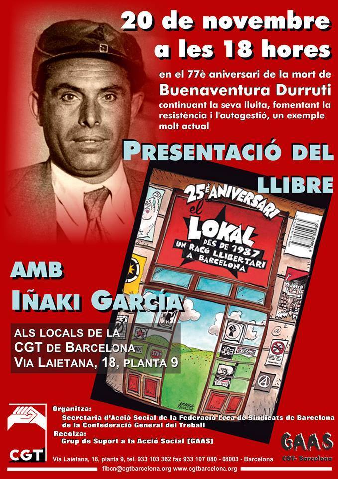 Cartell xerrada 20N