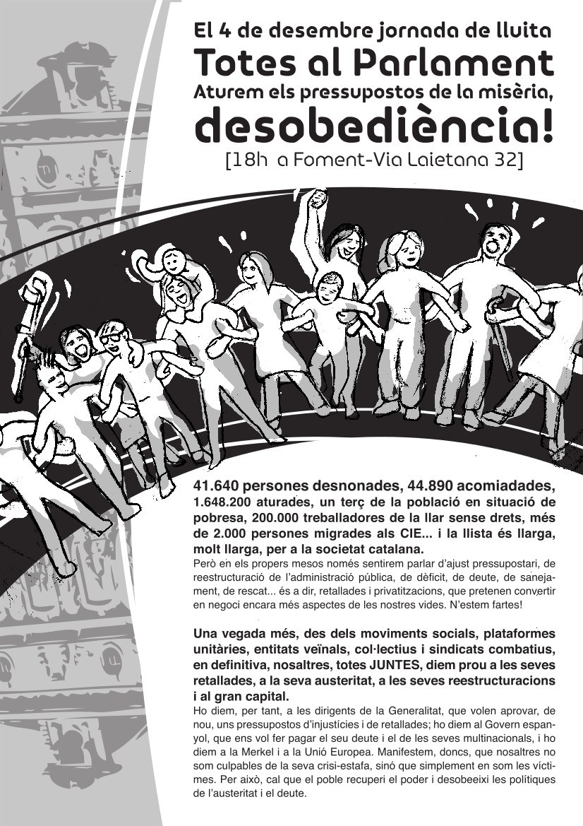 Cartell manifestació 4D