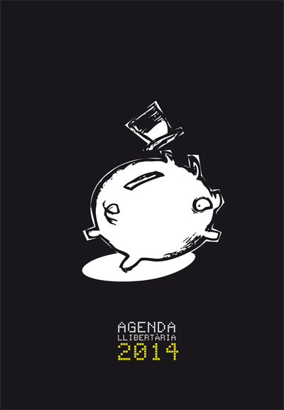 Portada agenda llibertària 2013