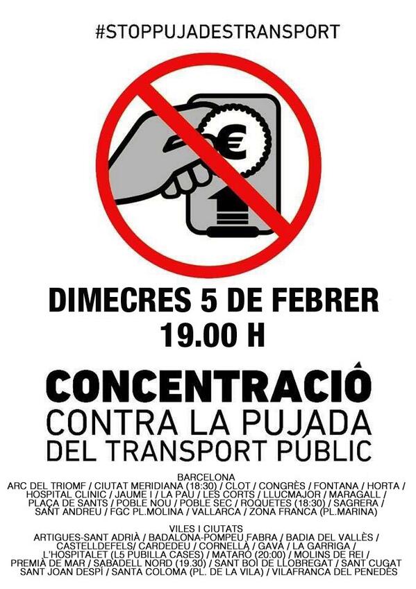 Cartell mobilització 5 febrer