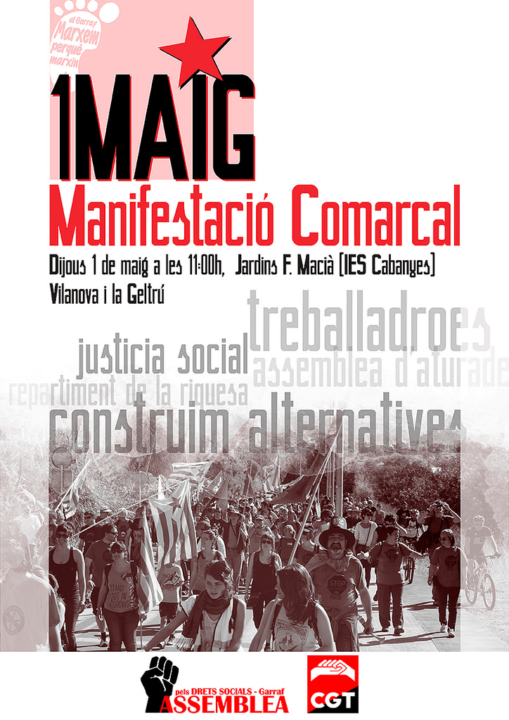 1 maig Vilanova i la Geltrú