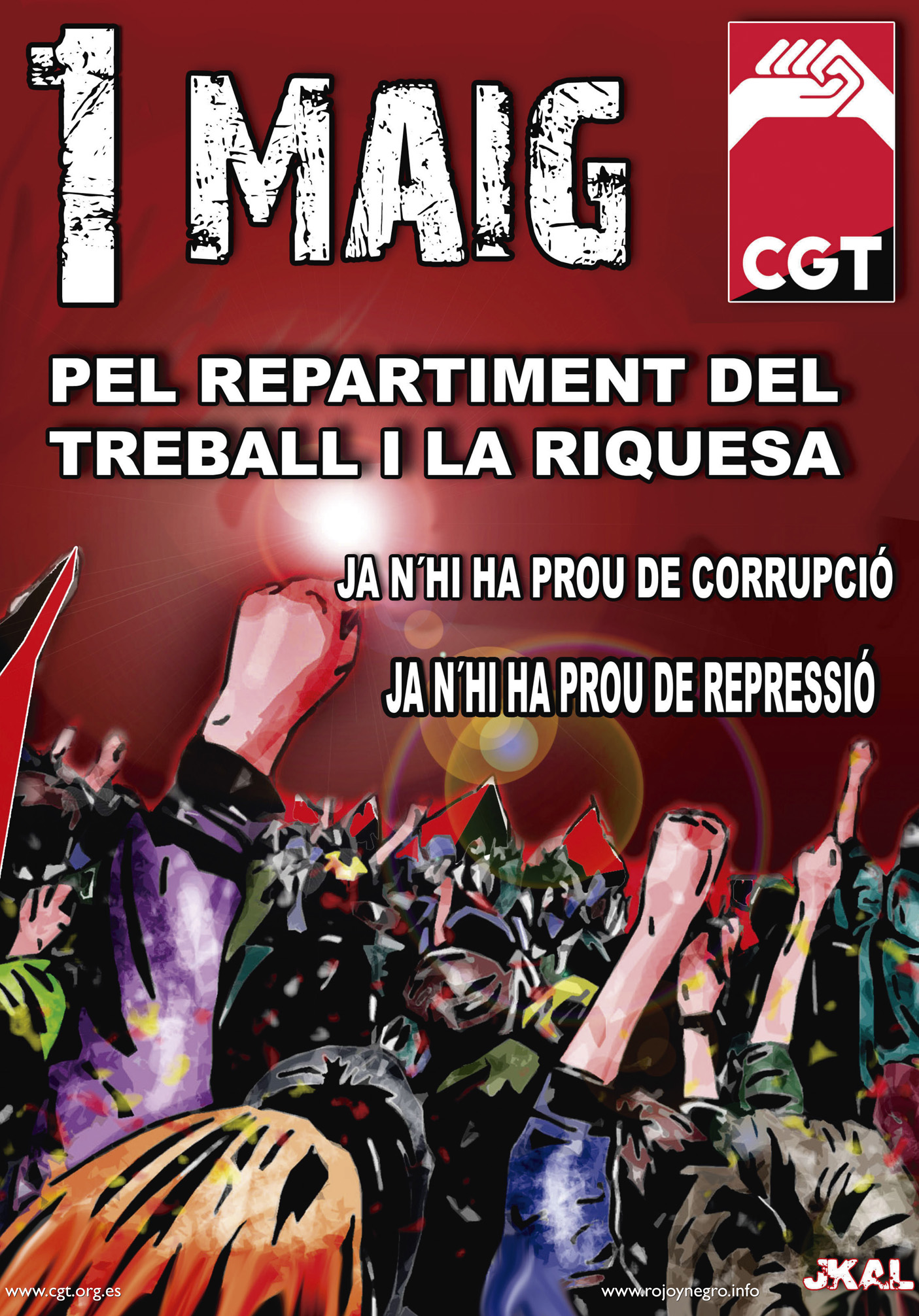 Cartell 1 Maig CGT català