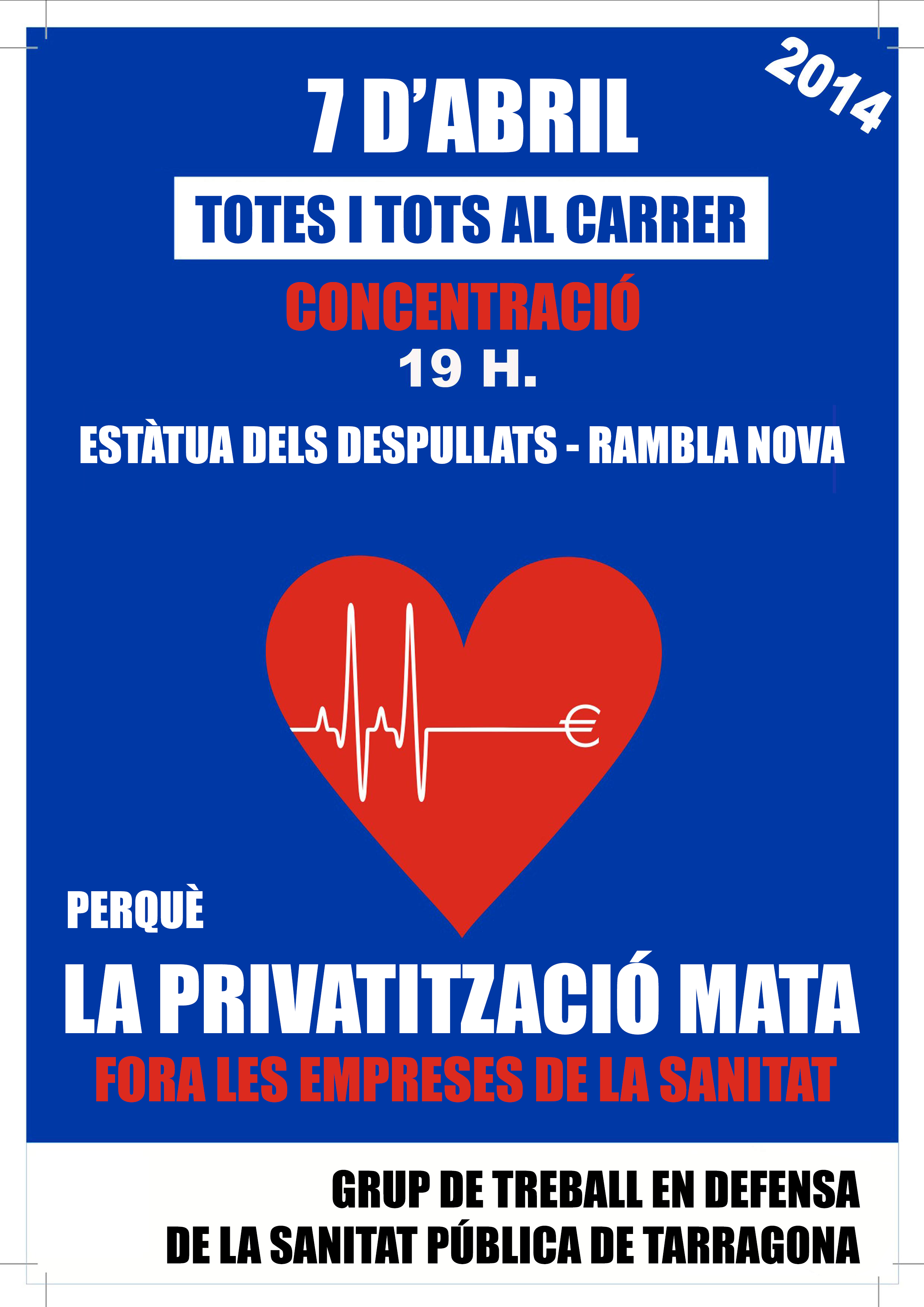 Cartell 7 d'abril