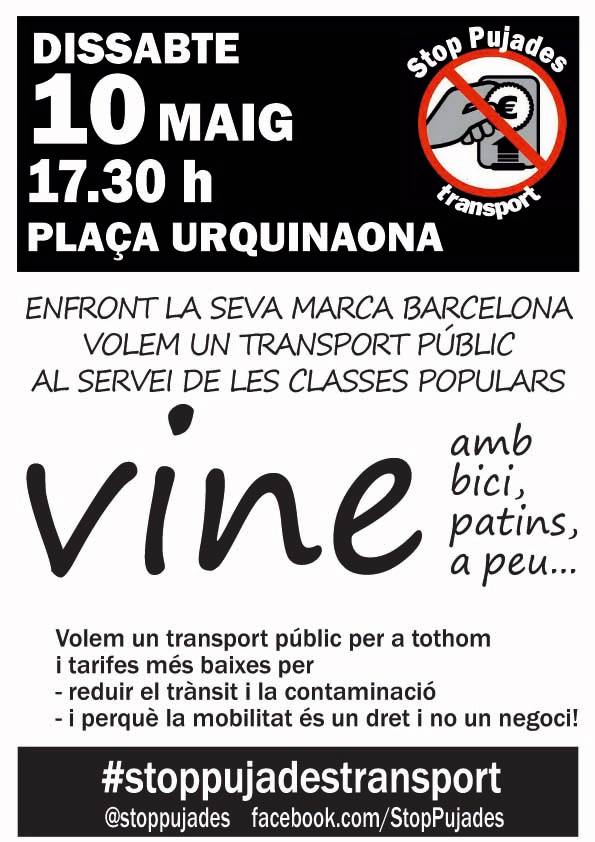 Stop Pujades 10 maig