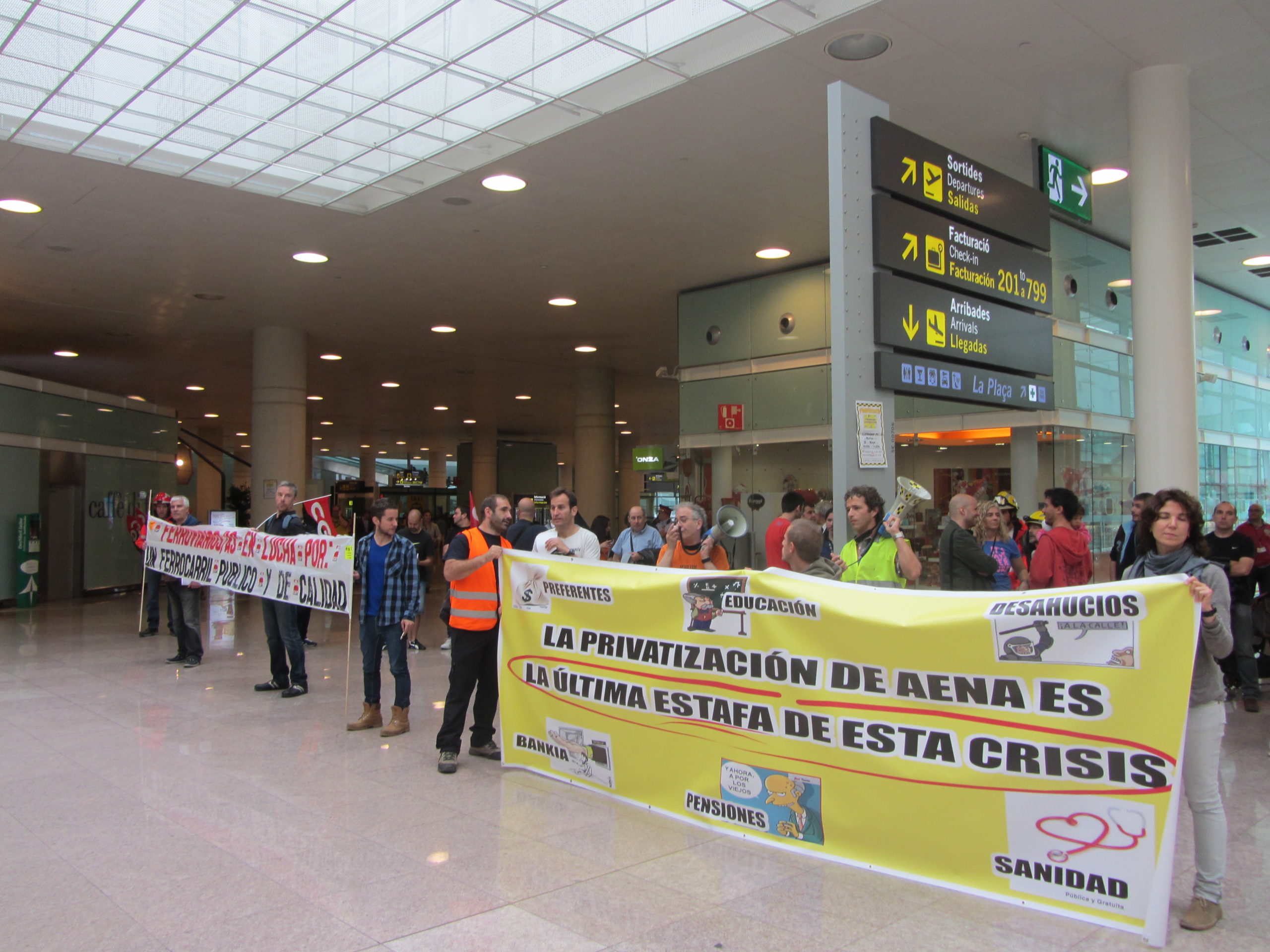concentració El Prat 20 maig
