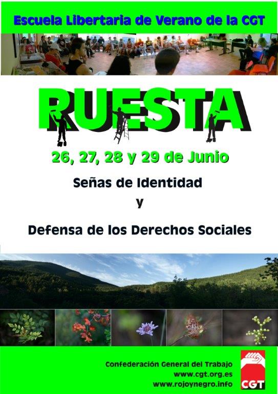 Cartell Escola Llibertària 2014 CGT