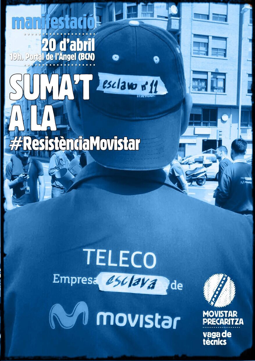 Cartell manifestació 20 d'abril