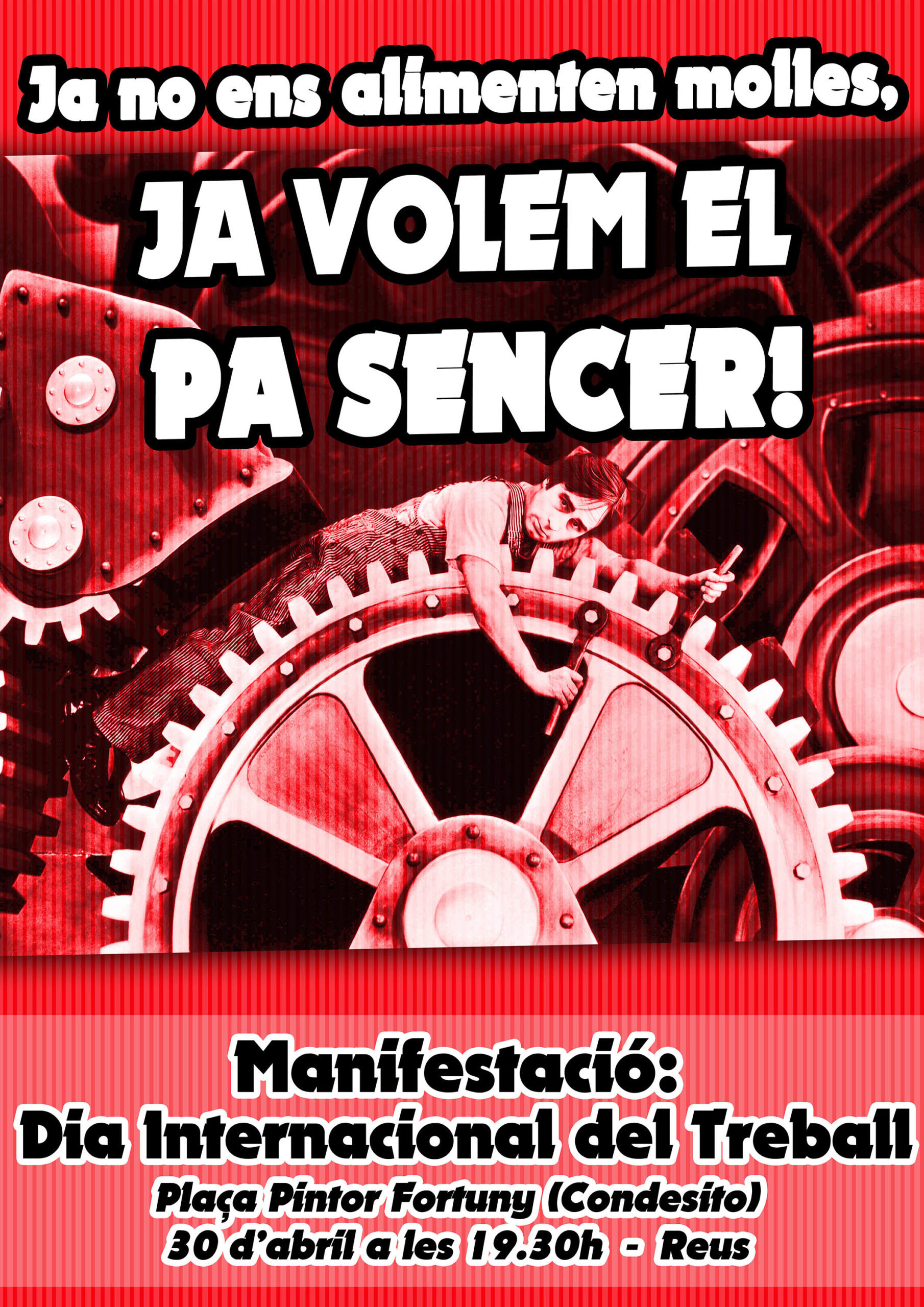 Manifestació 30 d’abril a Reus